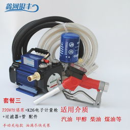 電動(dòng)抽油泵12v24v220v汽油柴油加油泵車載防爆輸油泵手提式抽油機(jī),一品好特惠
